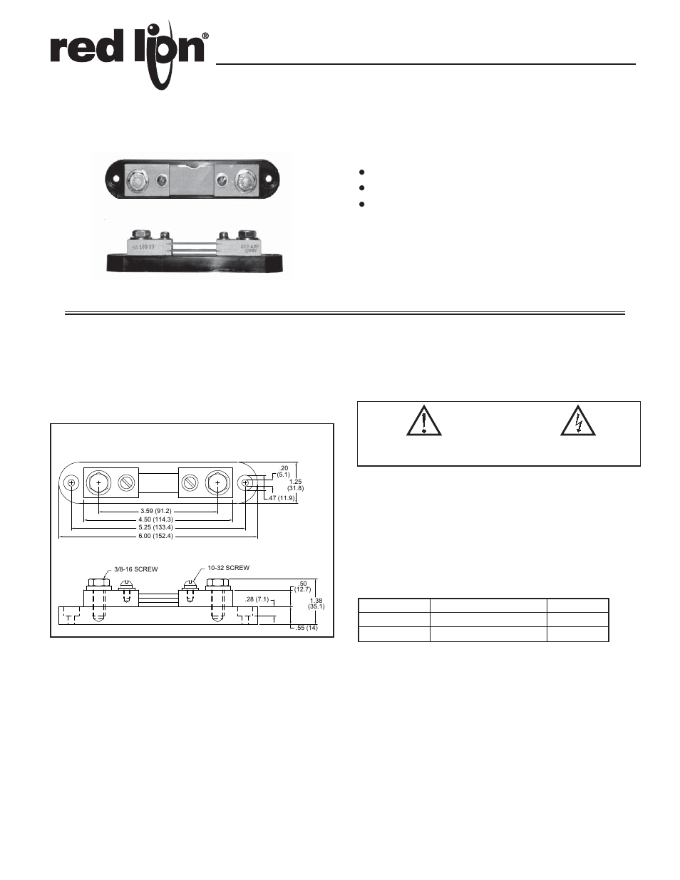 Red Lion APSCM User Manual | 1 page