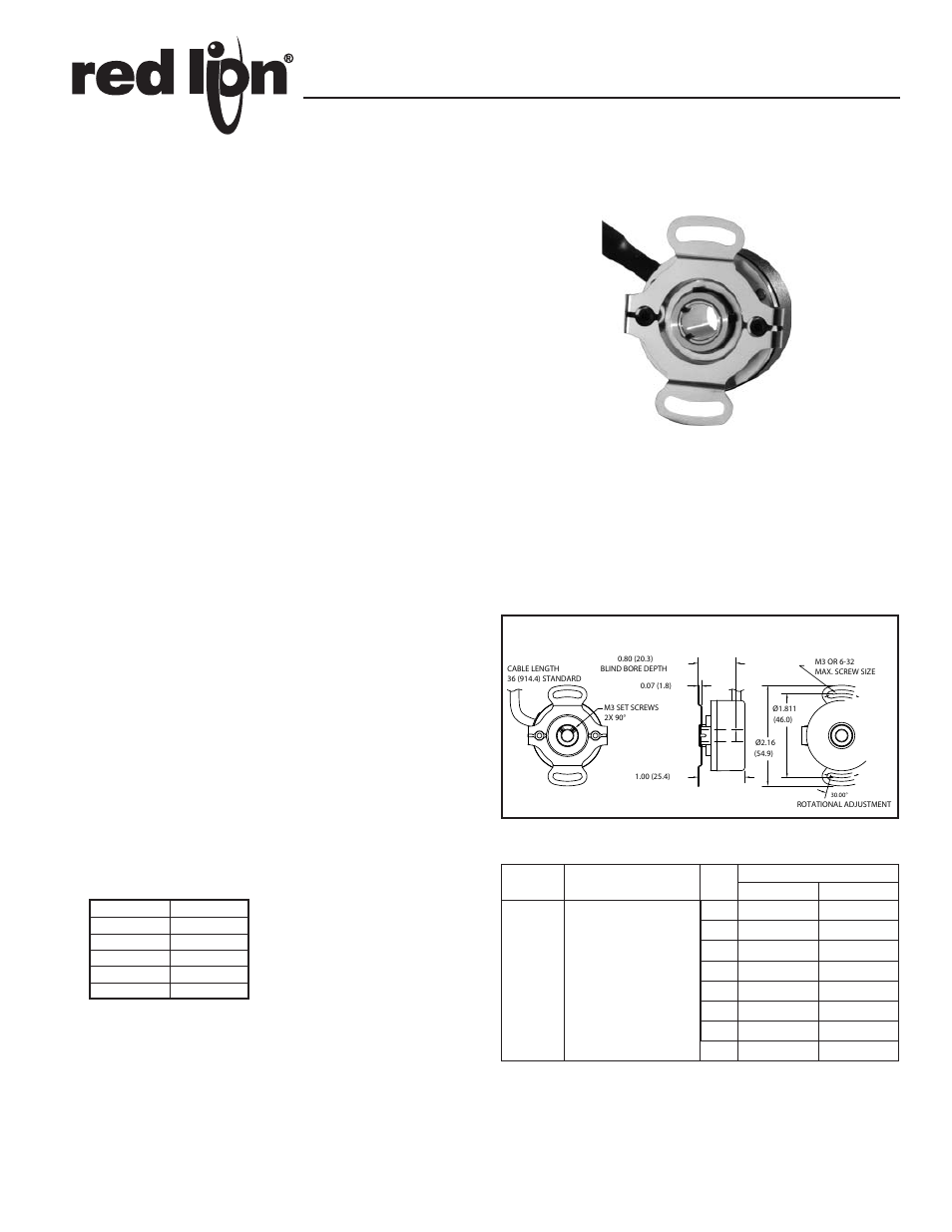 Red Lion ZOH - BUTTERFLY MOUNT User Manual | 1 page