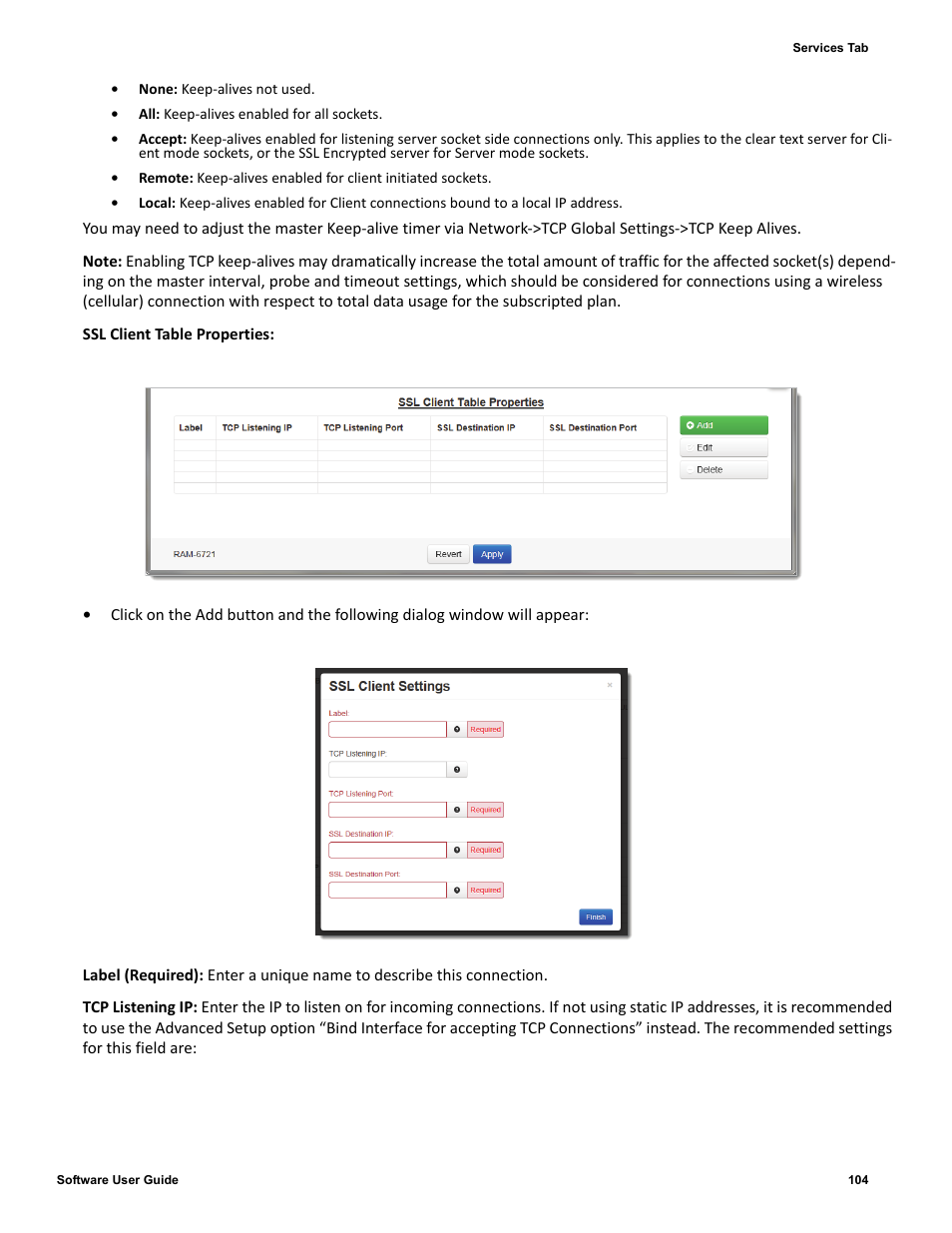 Red Lion IndustrialPr 6000 Router User Manual | Page 104 / 186
