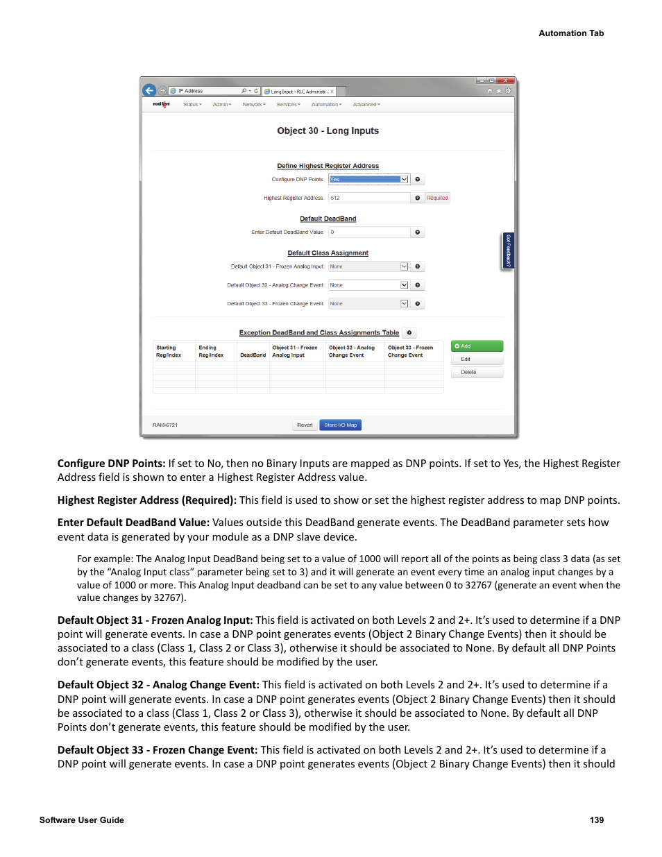 Red Lion IndustrialPr 6000 Router User Manual | Page 139 / 186