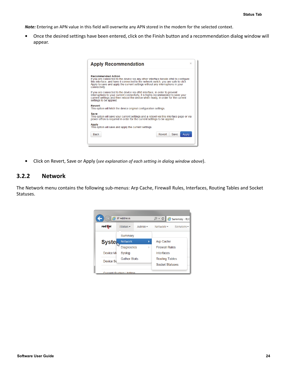 2 network | Red Lion IndustrialPr 6000 Router User Manual | Page 24 / 186