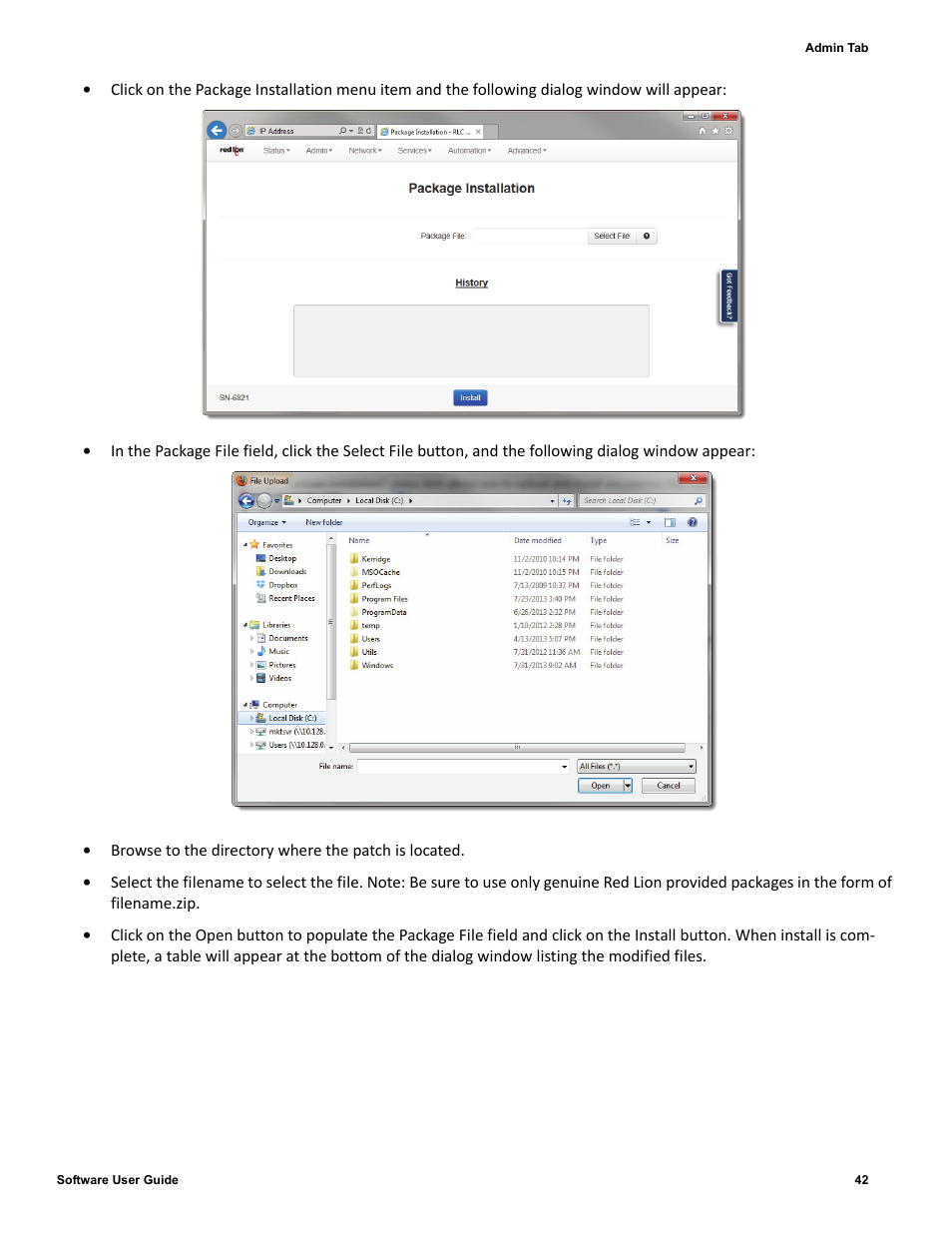 Red Lion IndustrialPr 6000 Router User Manual | Page 42 / 186