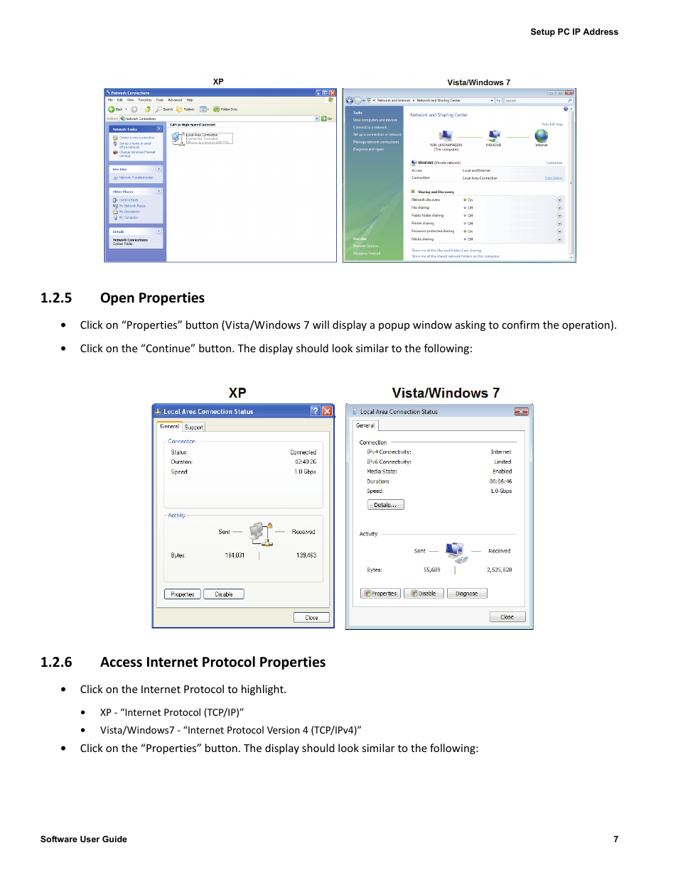 5 open properties, 6 access internet protocol properties, 5 open | Properties | Red Lion IndustrialPr 6000 Router User Manual | Page 7 / 186