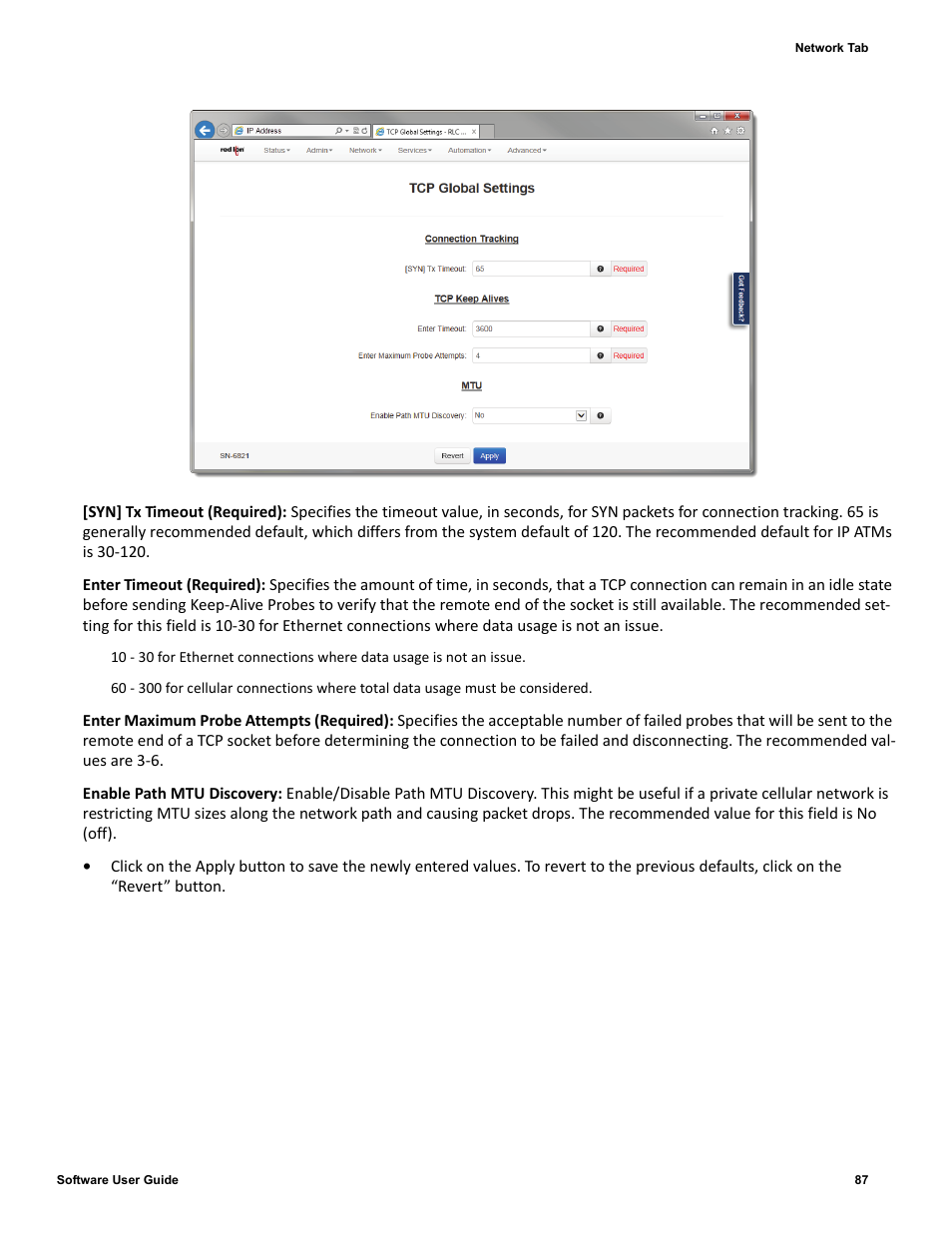 Red Lion IndustrialPr 6000 Router User Manual | Page 87 / 186