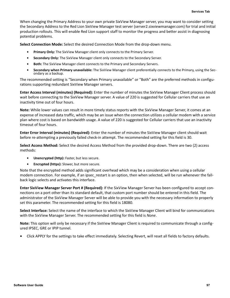 Red Lion IndustrialPr 6000 Router User Manual | Page 97 / 186