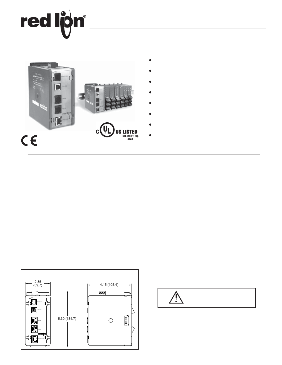 Red Lion CSMSTRV2 User Manual | 8 pages