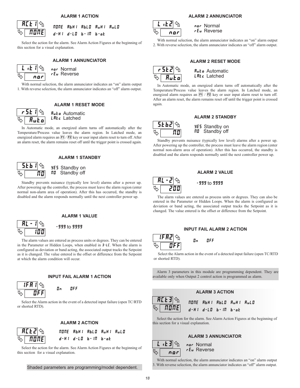 Lit1, Lit3 | Red Lion PXU User Manual | Page 18 / 32