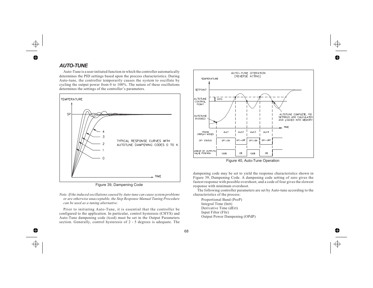 Auto-tune 68, Auto-tune | Red Lion TCU User Manual | Page 76 / 104