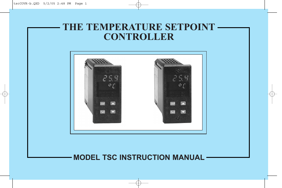 Red Lion TSC User Manual | 92 pages