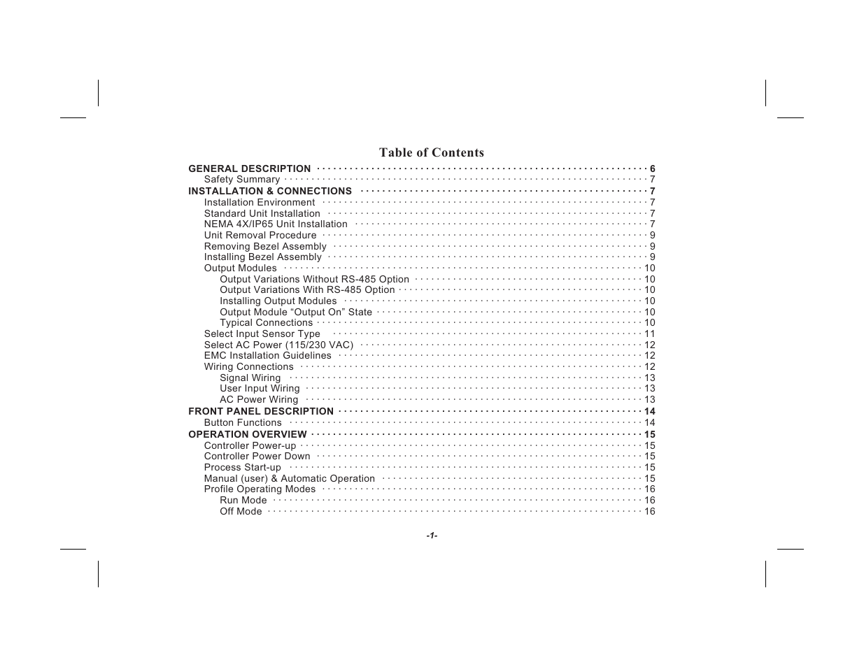 Red Lion TSC User Manual | Page 3 / 92