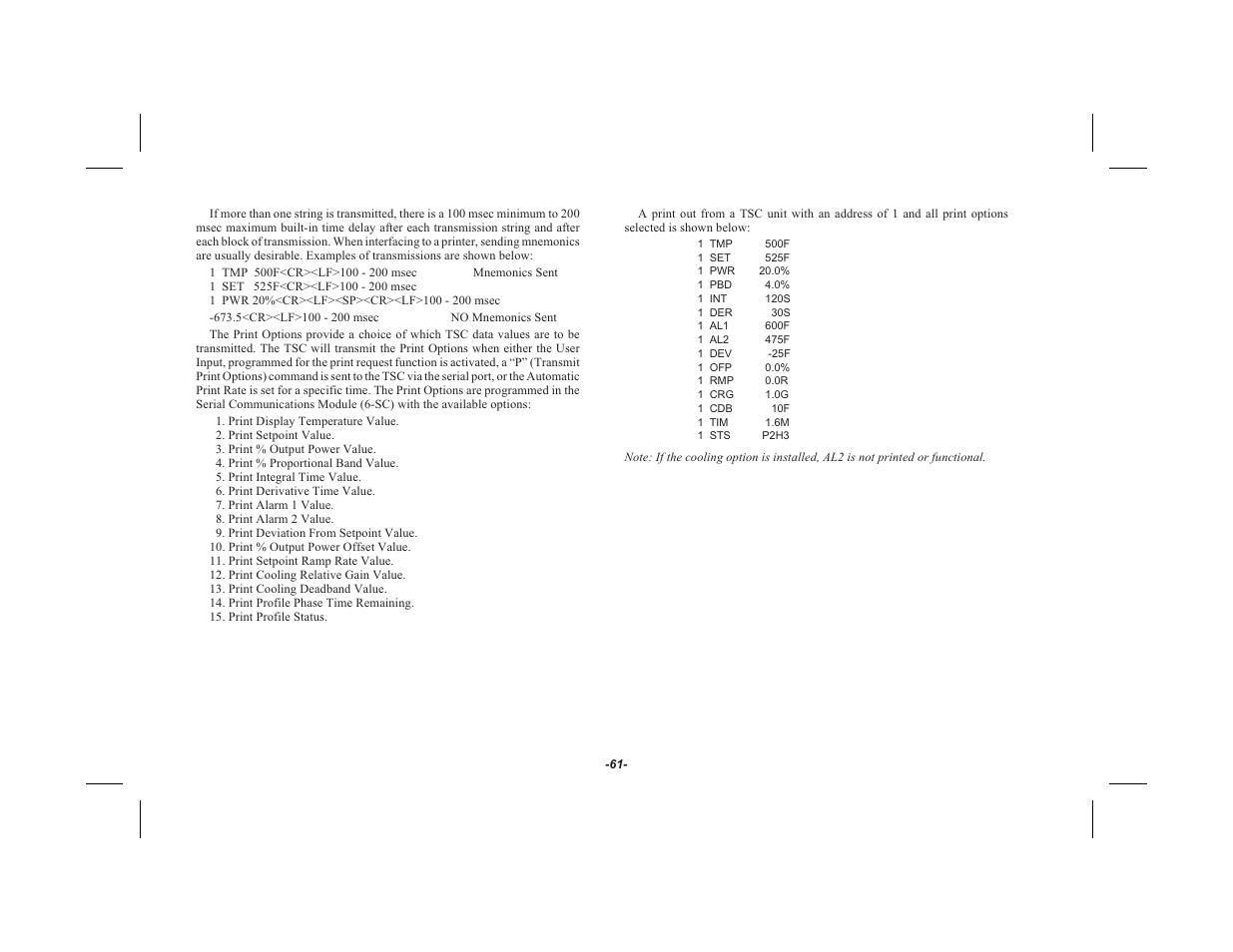 Red Lion TSC User Manual | Page 63 / 92