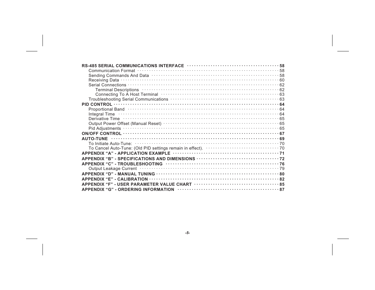 Red Lion TSC User Manual | Page 7 / 92