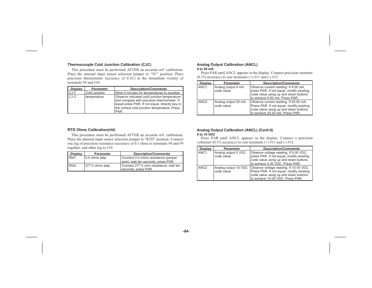 Red Lion TSC User Manual | Page 86 / 92