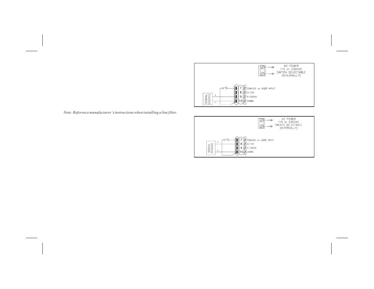 Wiring connections 8 | Red Lion PCU User Manual | Page 16 / 96
