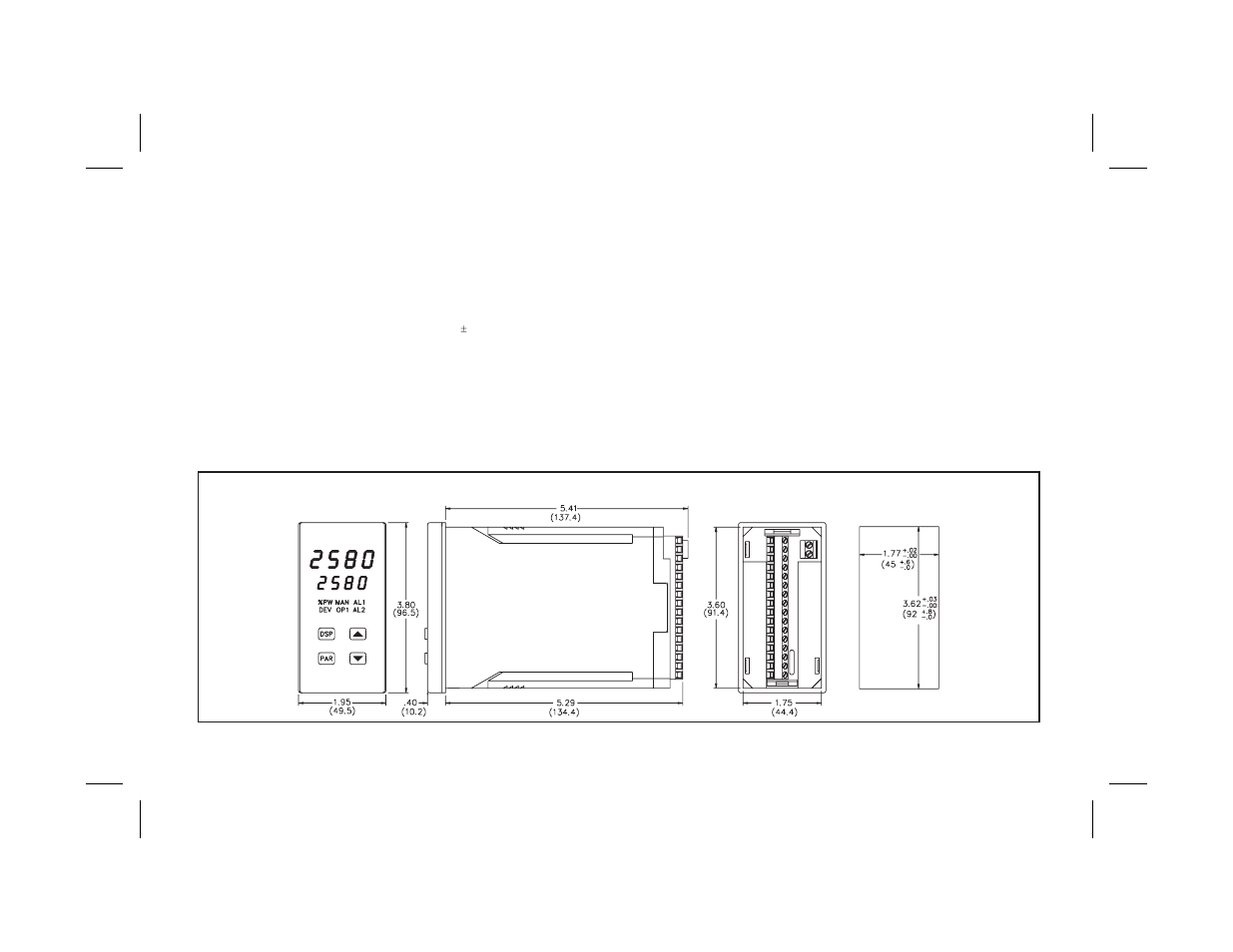 Appendix “b” - specifications and dimensions 69, Appendix “b” - specifications and dimensions | Red Lion PCU User Manual | Page 77 / 96