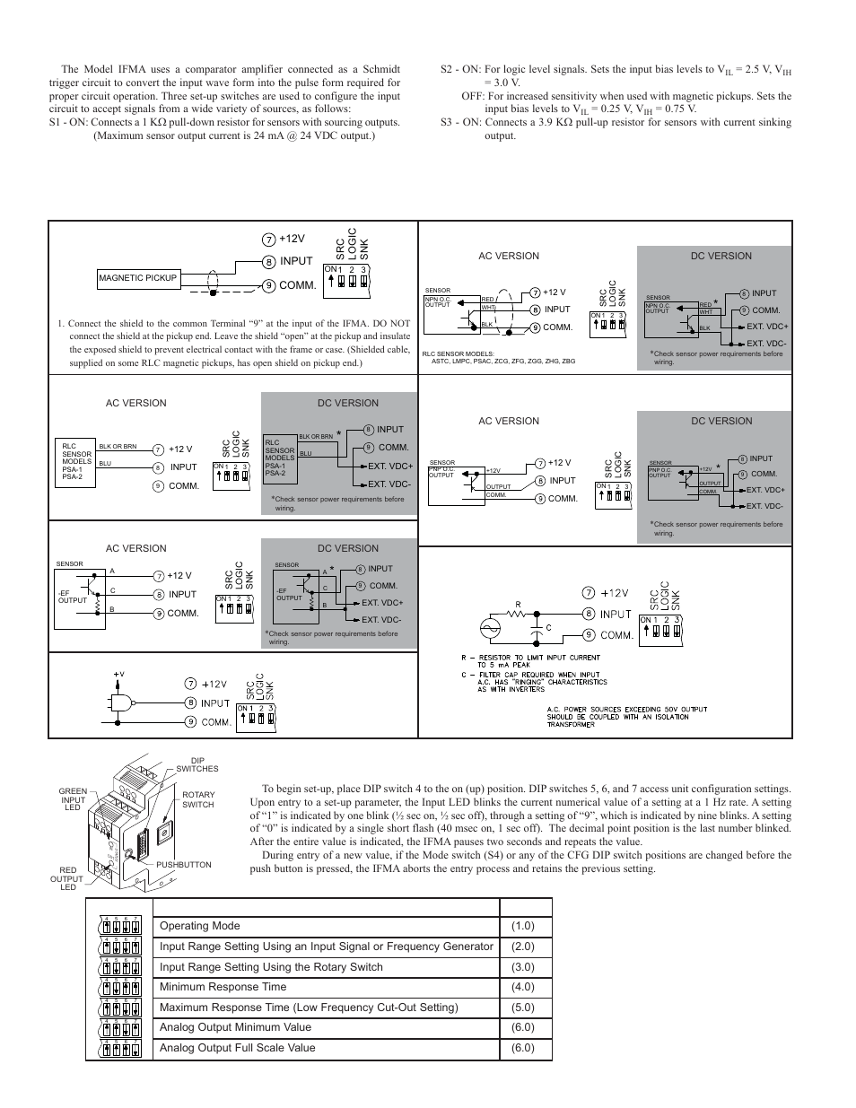 Configuring the ifma | Red Lion IFMA User Manual | Page 4 / 8