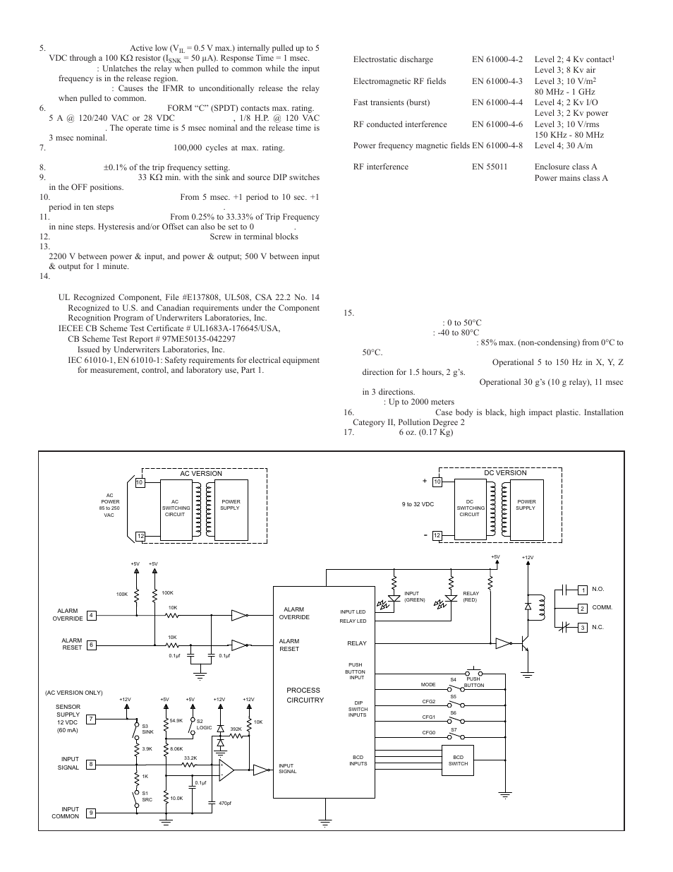 Specifications (cont’d) | Red Lion IFMR User Manual | Page 2 / 8