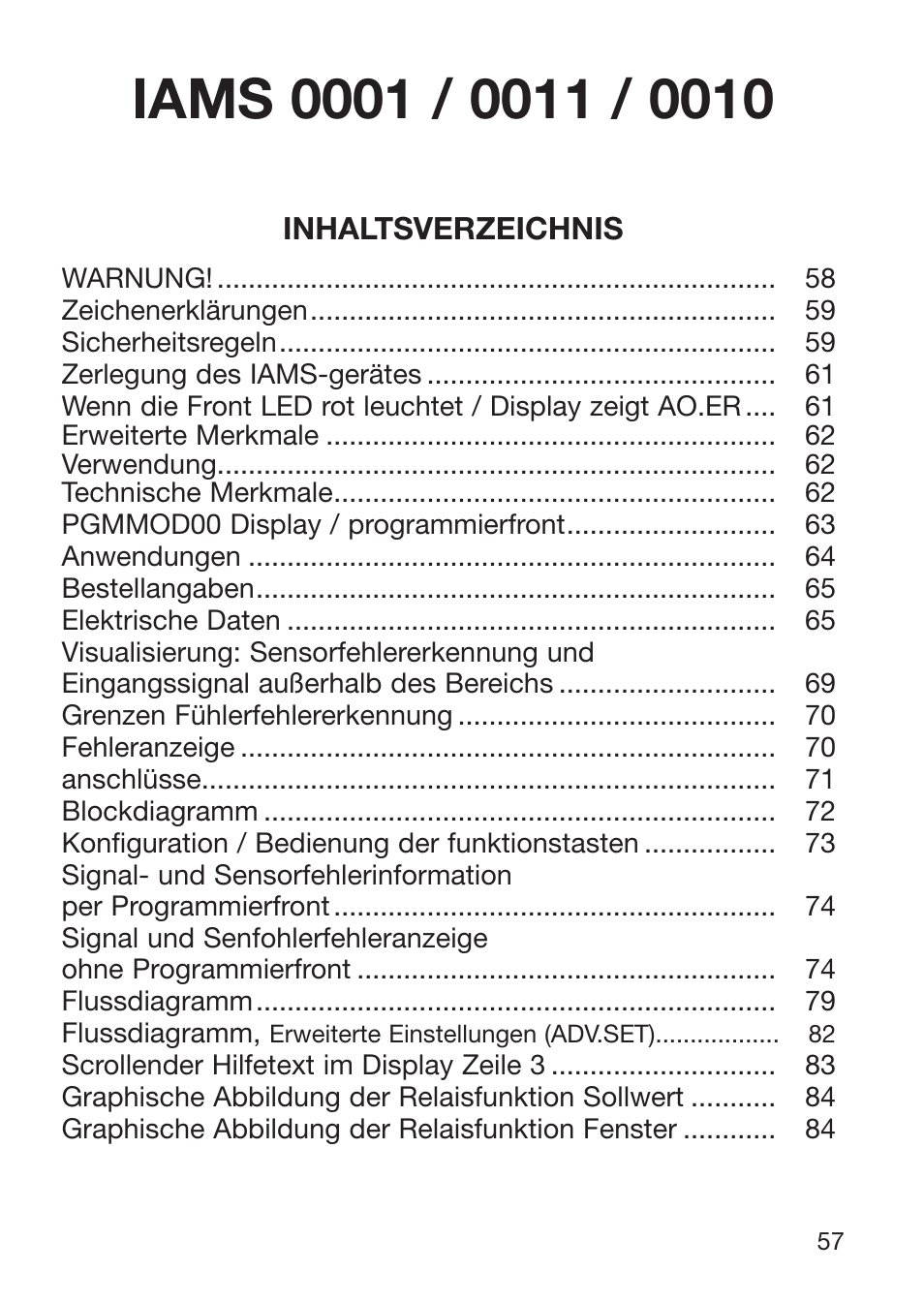 Red Lion IAMS User Manual | Page 58 / 86