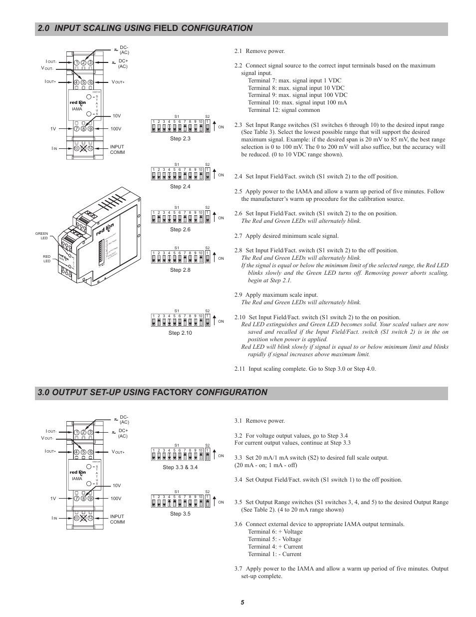 Red Lion IAMA User Manual | Page 5 / 8