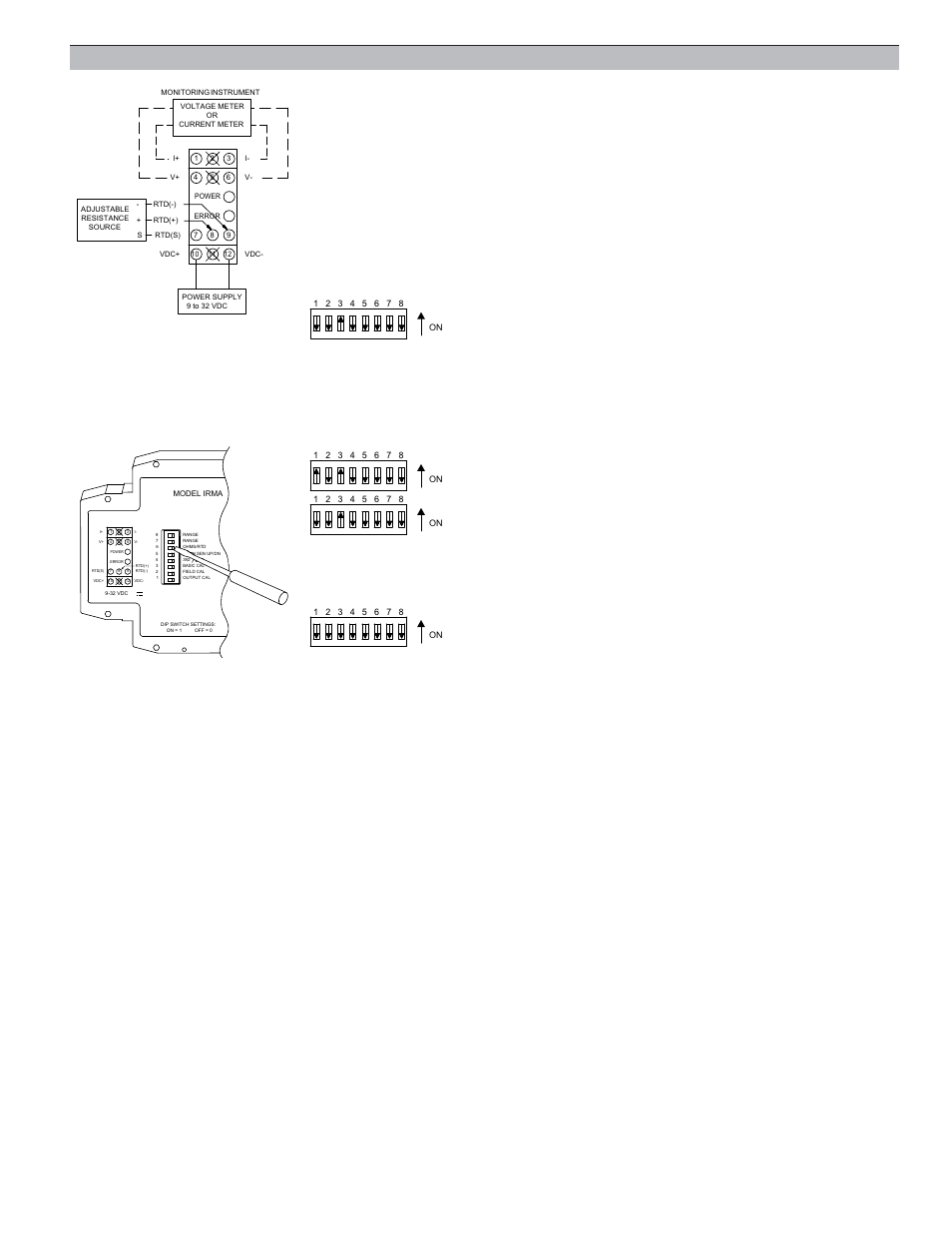 0 basic calibration | Red Lion IRMA User Manual | Page 5 / 8