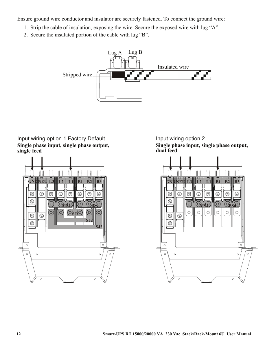 American Power Conversion RT XLI/XLICH User Manual | Page 16 / 34