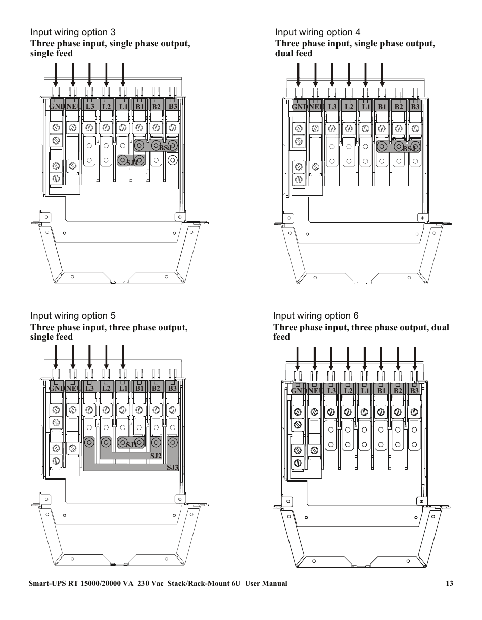 American Power Conversion RT XLI/XLICH User Manual | Page 17 / 34