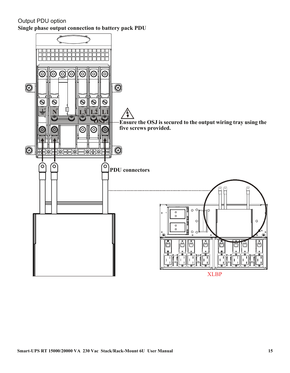 American Power Conversion RT XLI/XLICH User Manual | Page 19 / 34