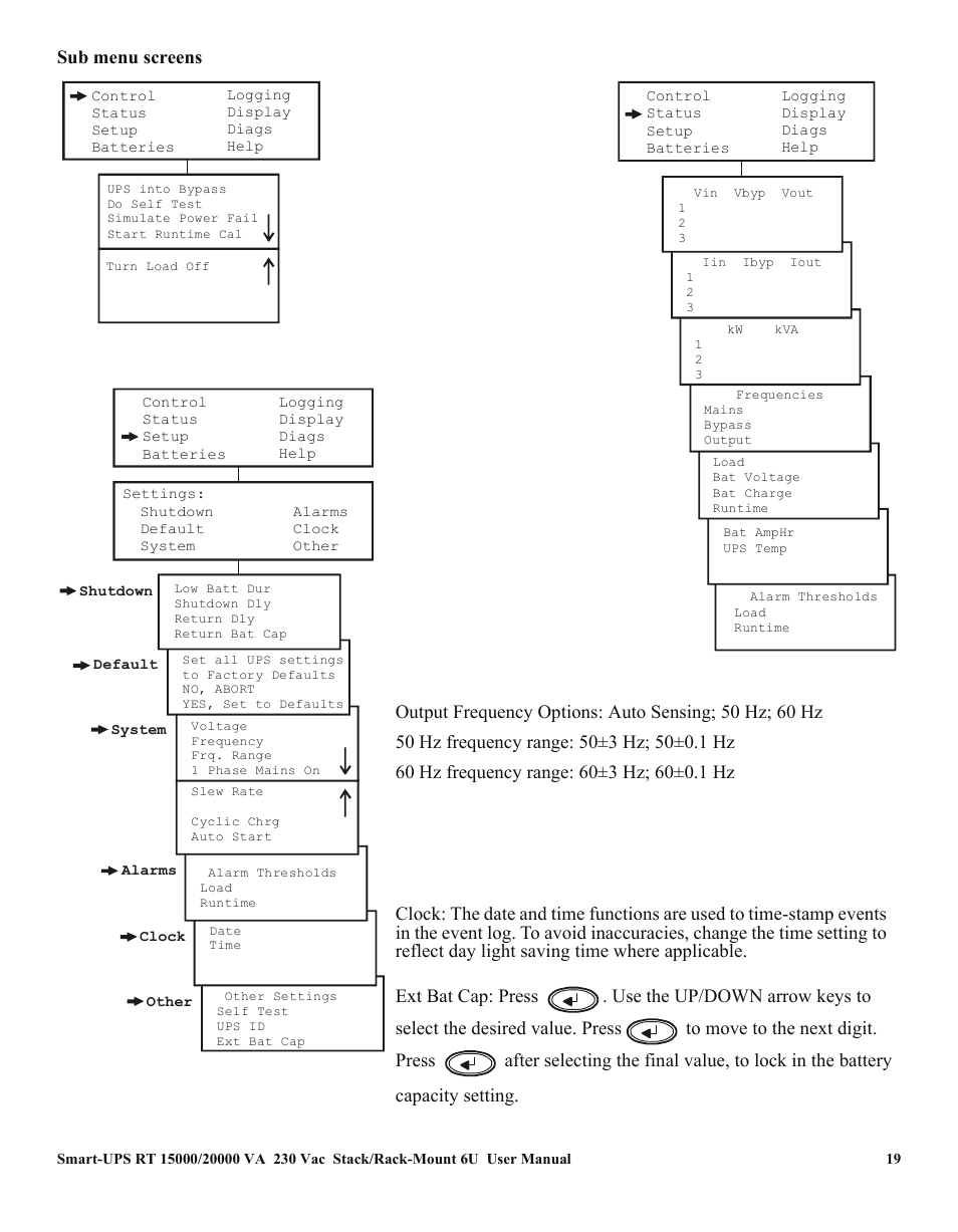 American Power Conversion RT XLI/XLICH User Manual | Page 23 / 34