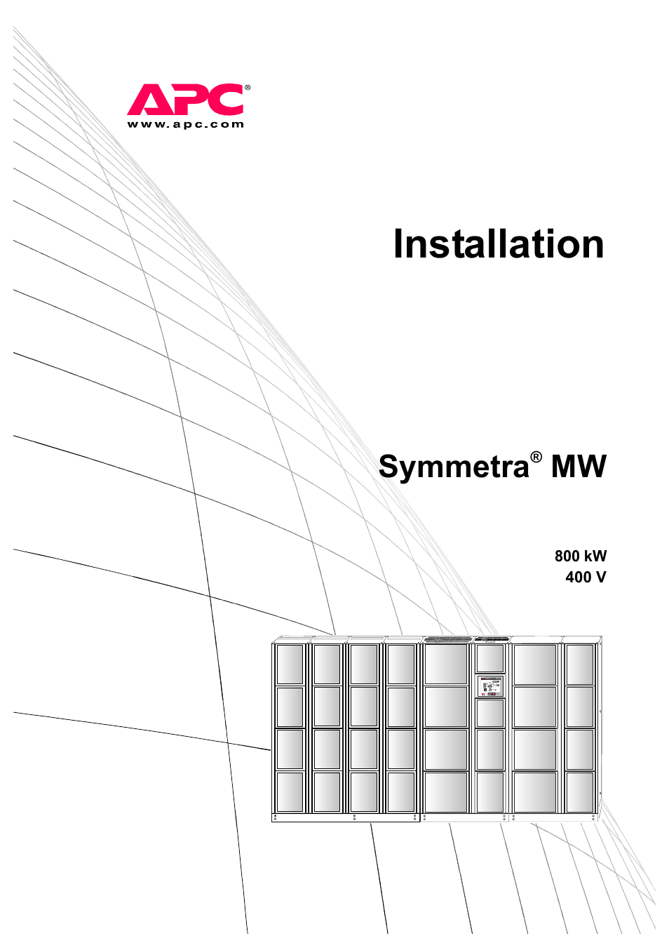 American Power Conversion SYMF800KH User Manual | 54 pages