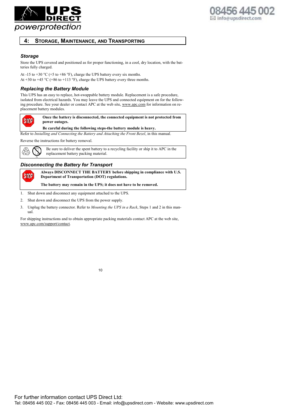 American Power Conversion APC Smart-UPS 750VA User Manual | Page 12 / 18
