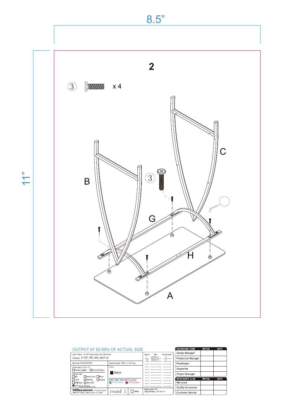 Altra Furniture Alluna Bookcase User Manual | Page 7 / 14