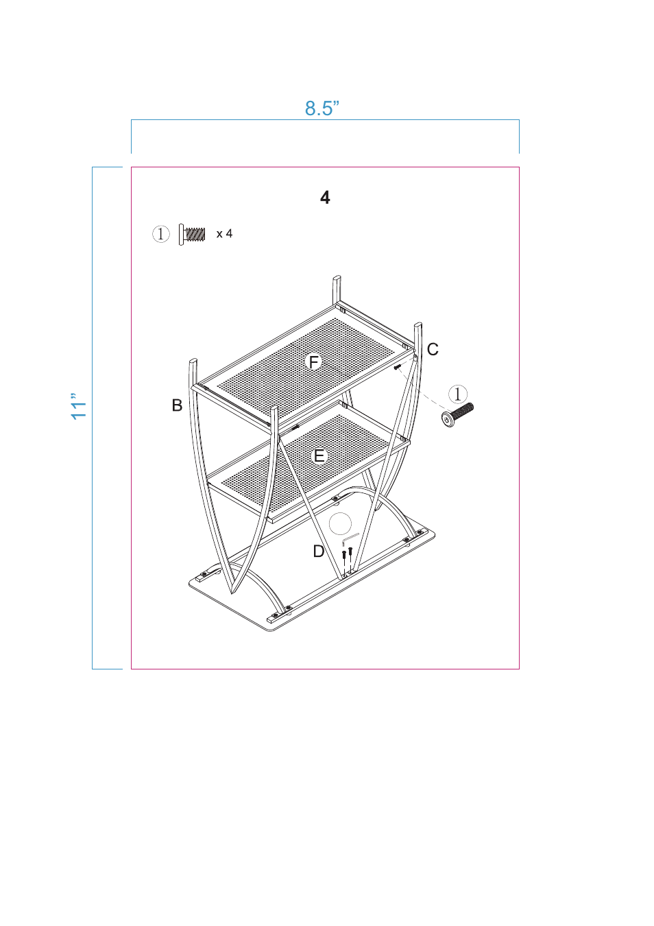 Altra Furniture Alluna Bookcase User Manual | Page 9 / 14
