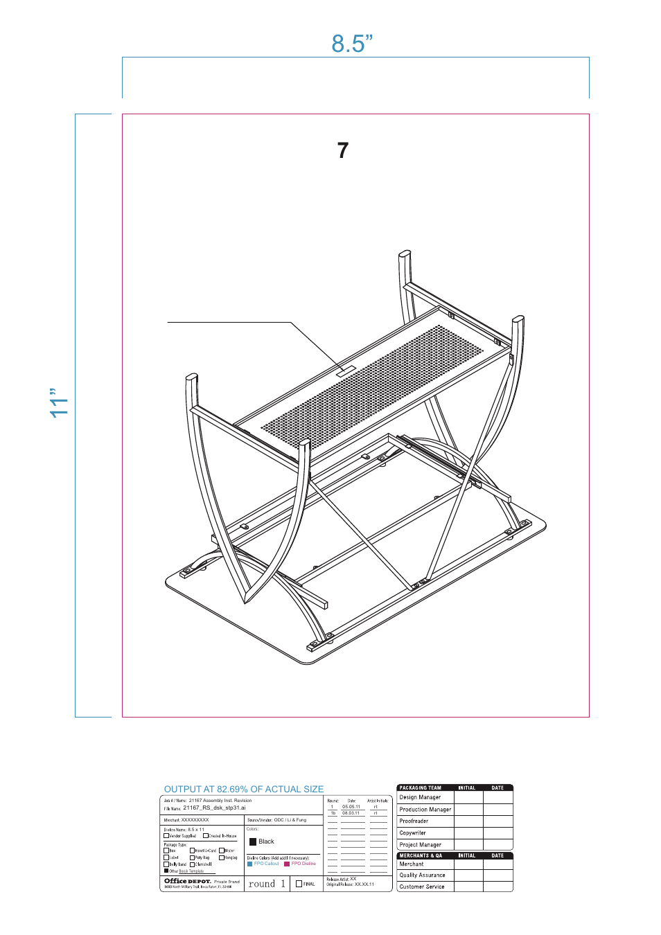 Altra Furniture Alluna Computer Desk User Manual | Page 12 / 16
