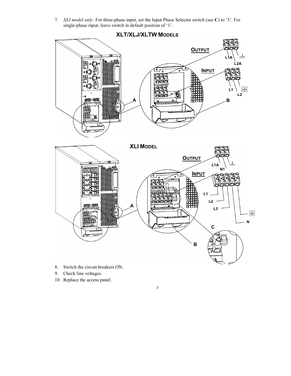 American Power Conversion 8000VA User Manual | Page 5 / 21