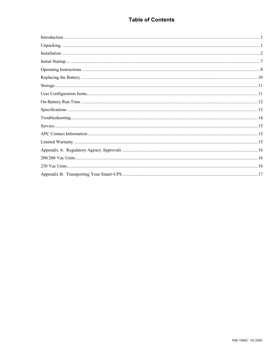 American Power Conversion 5000RMB User Manual | Page 5 / 23
