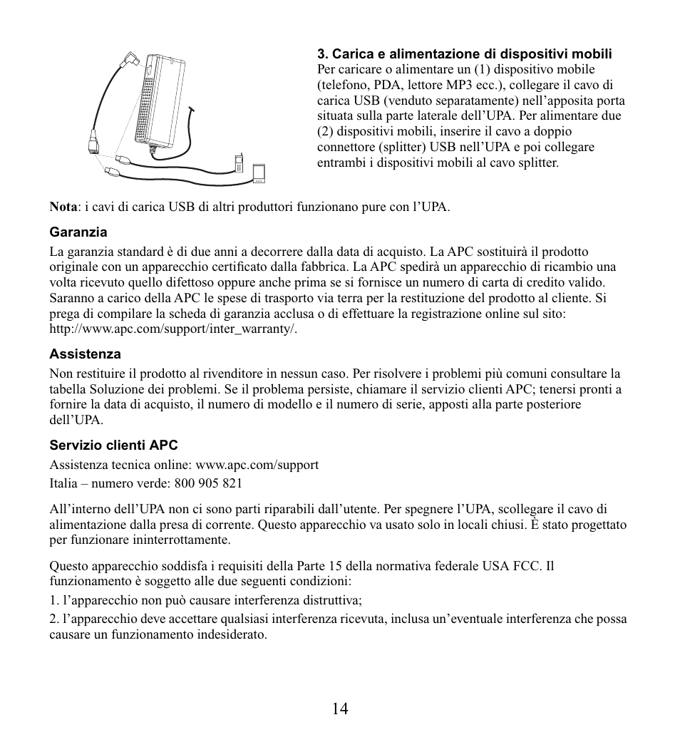 American Power Conversion UPA9 User Manual | Page 16 / 52