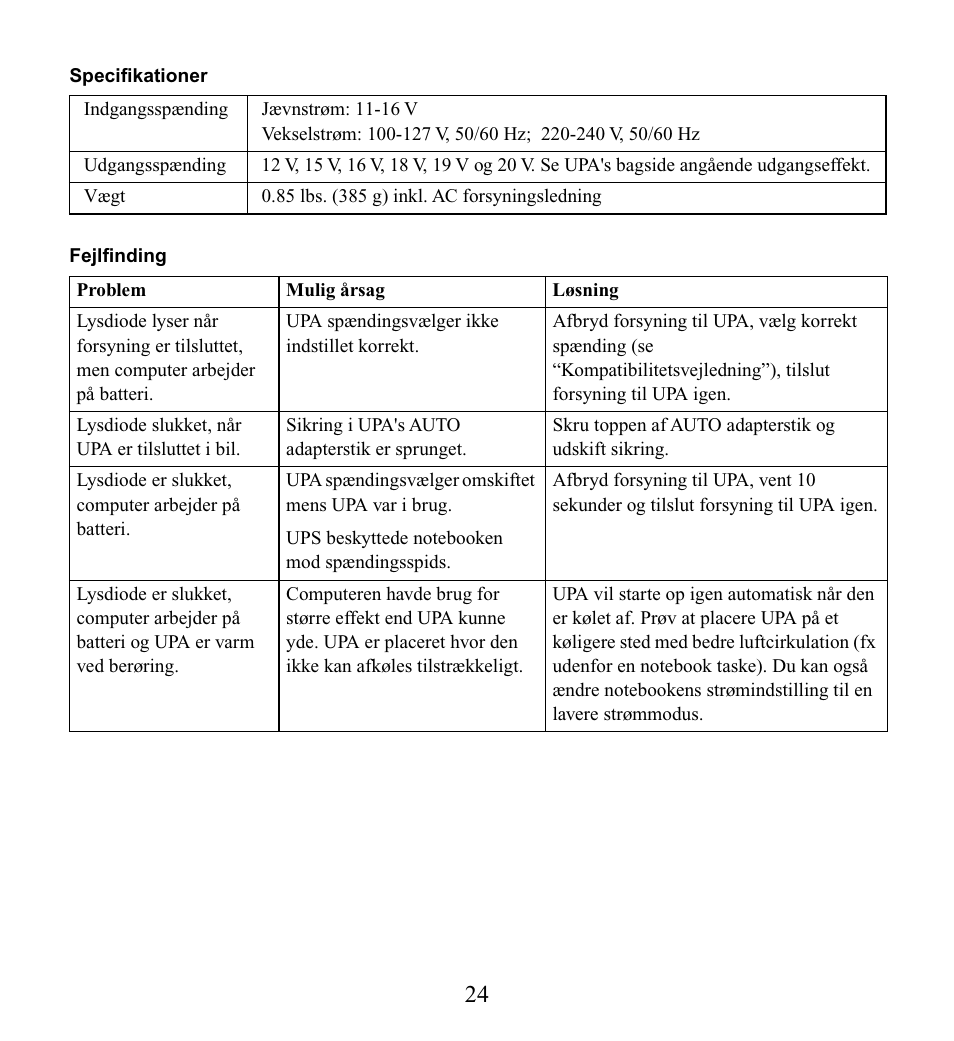 American Power Conversion UPA9 User Manual | Page 26 / 52