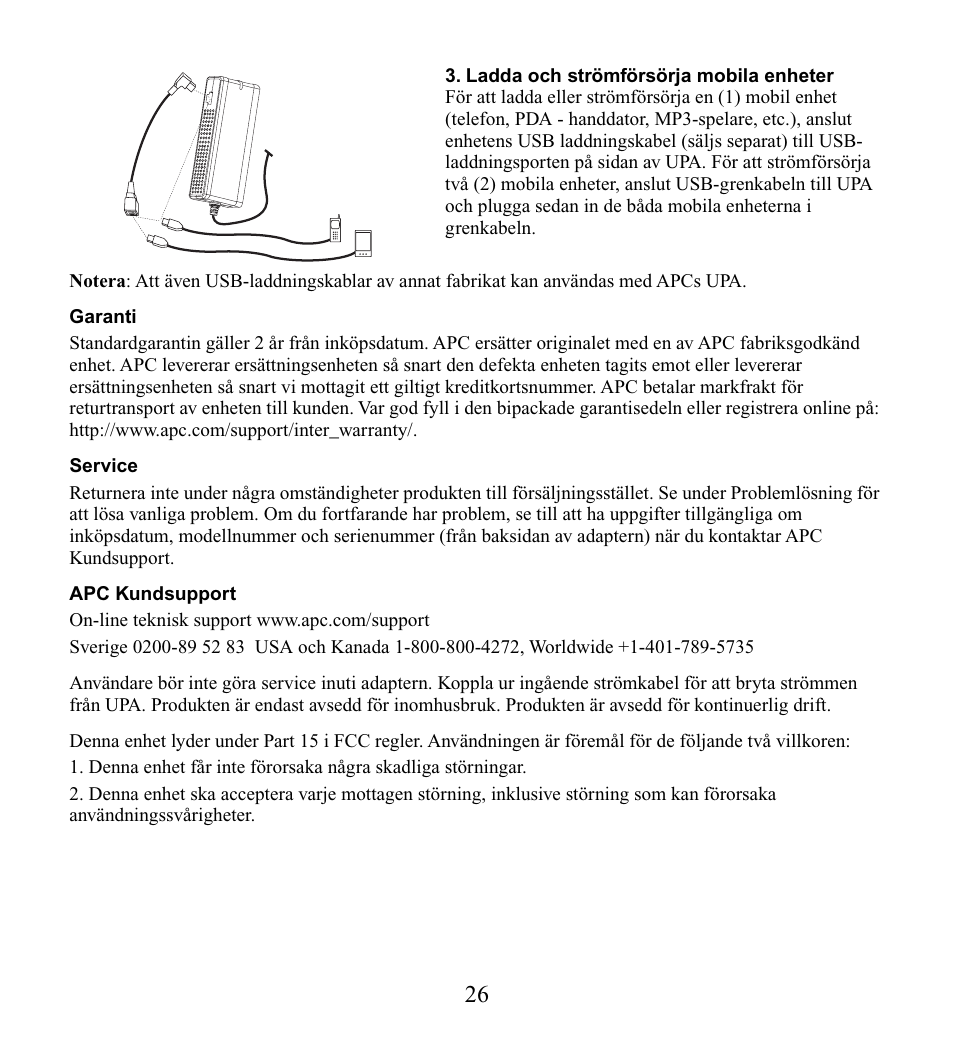 American Power Conversion UPA9 User Manual | Page 28 / 52