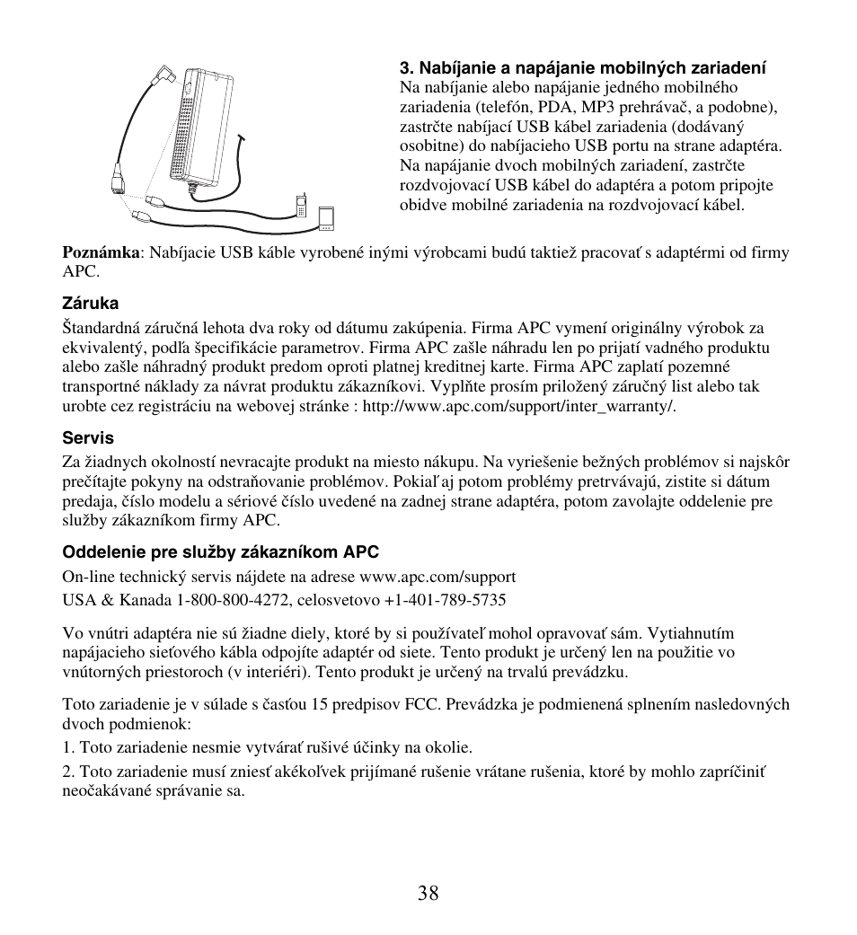 American Power Conversion UPA9 User Manual | Page 40 / 52