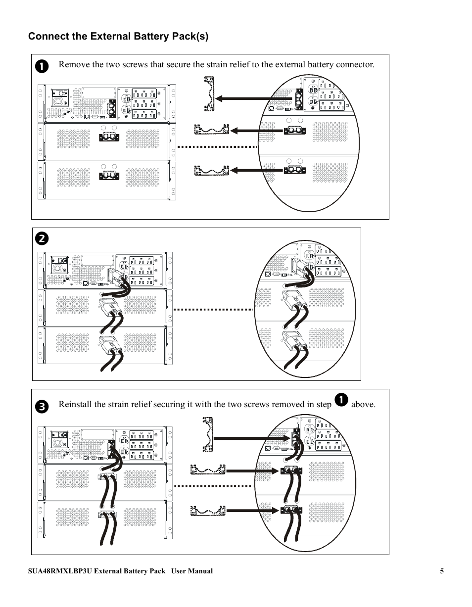 American Power Conversion SUA48RMXLBP3U User Manual | Page 5 / 8