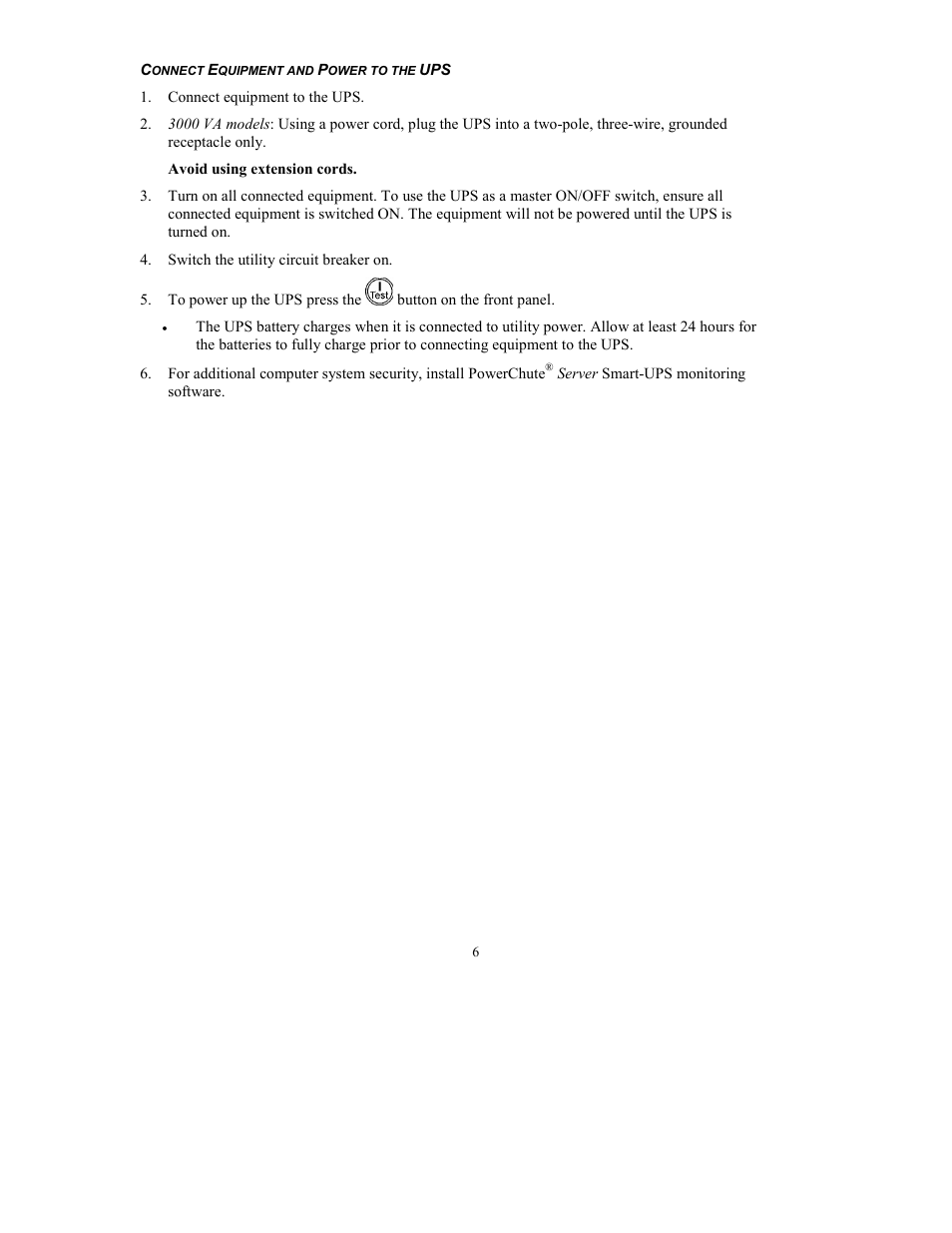 American Power Conversion UXI/UXICH User Manual | Page 8 / 20