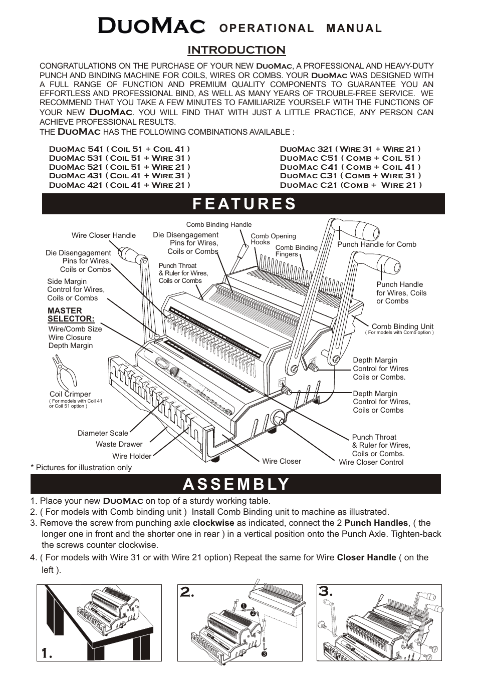 Akiles DuoMac User Manual | 4 pages