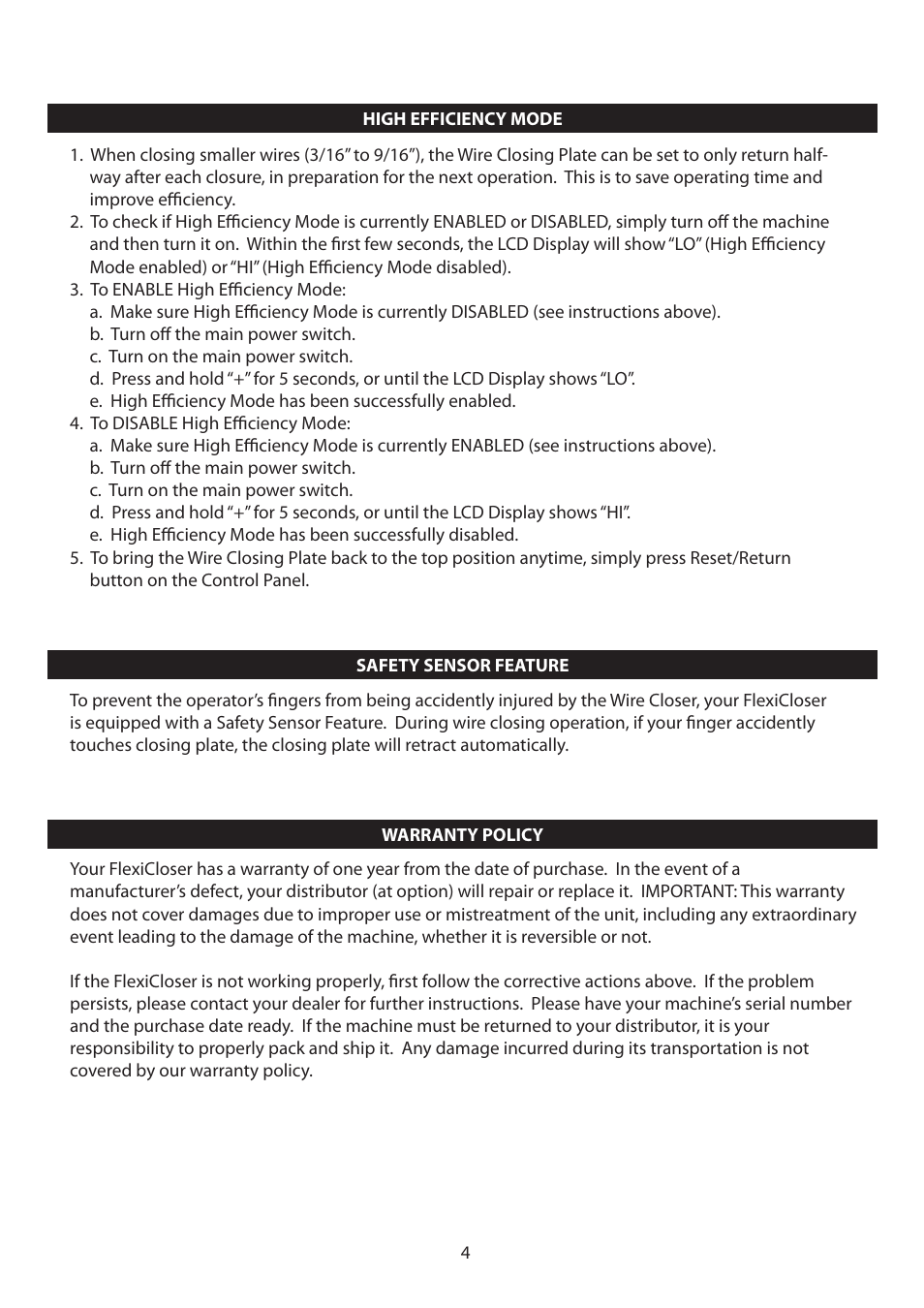 Akiles FlexiCloser User Manual | Page 4 / 4