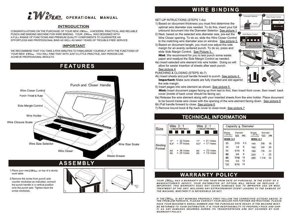 Akiles iWire User Manual | 1 page