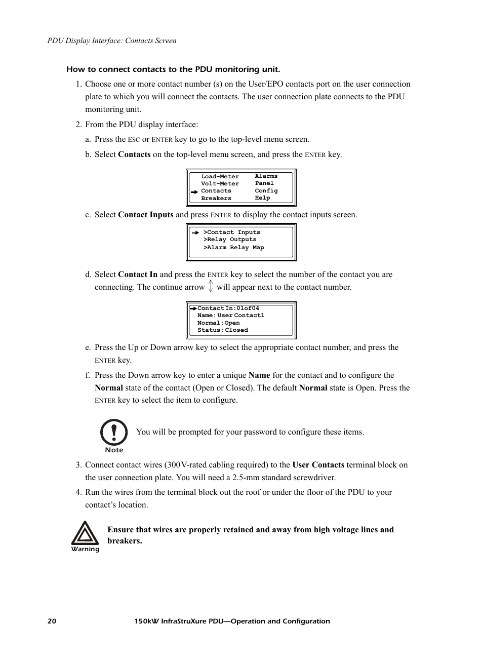 American Power Conversion PD150G6F User Manual | Page 28 / 84