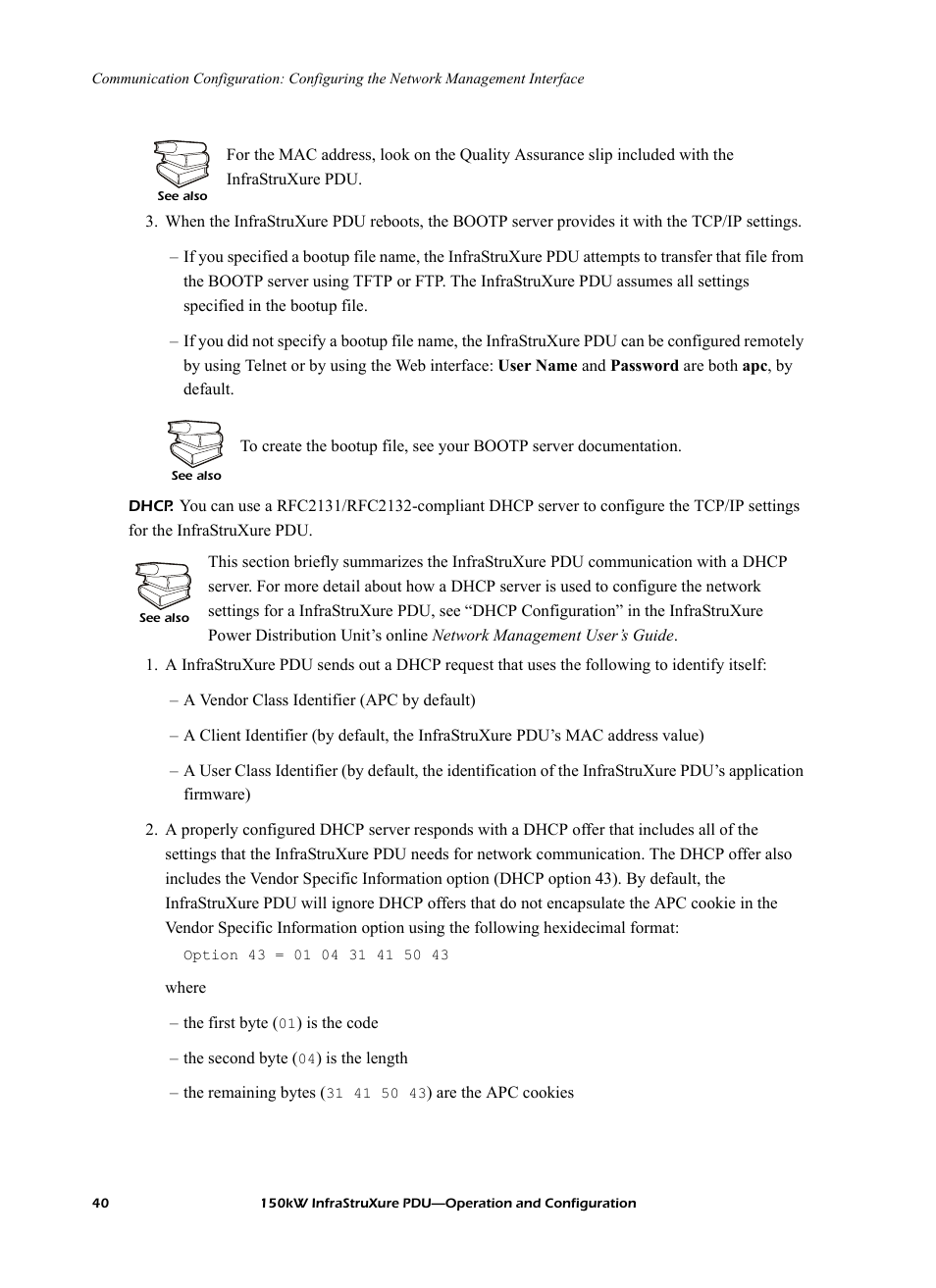 American Power Conversion PD150G6F User Manual | Page 48 / 84