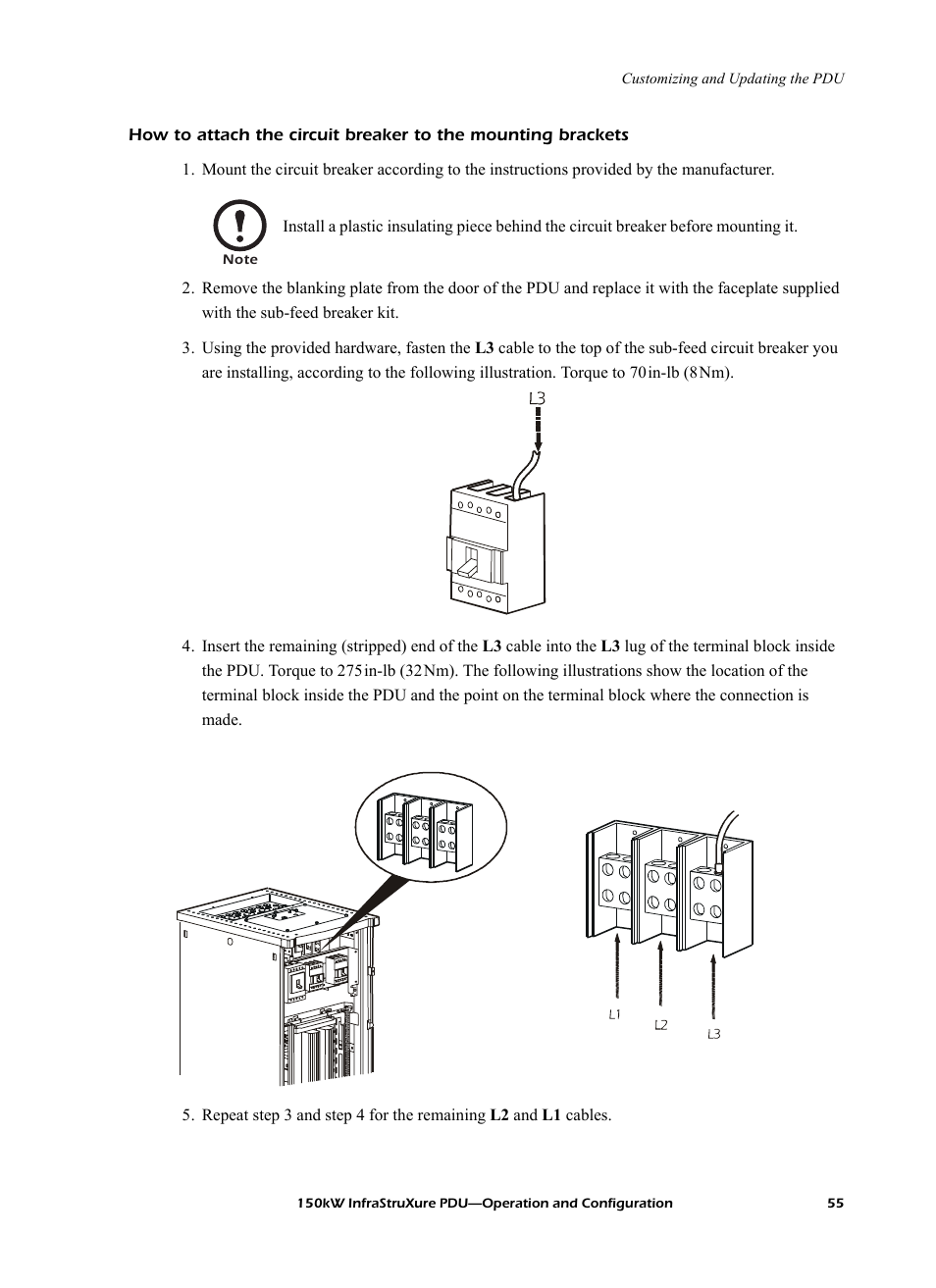 American Power Conversion PD150G6F User Manual | Page 63 / 84