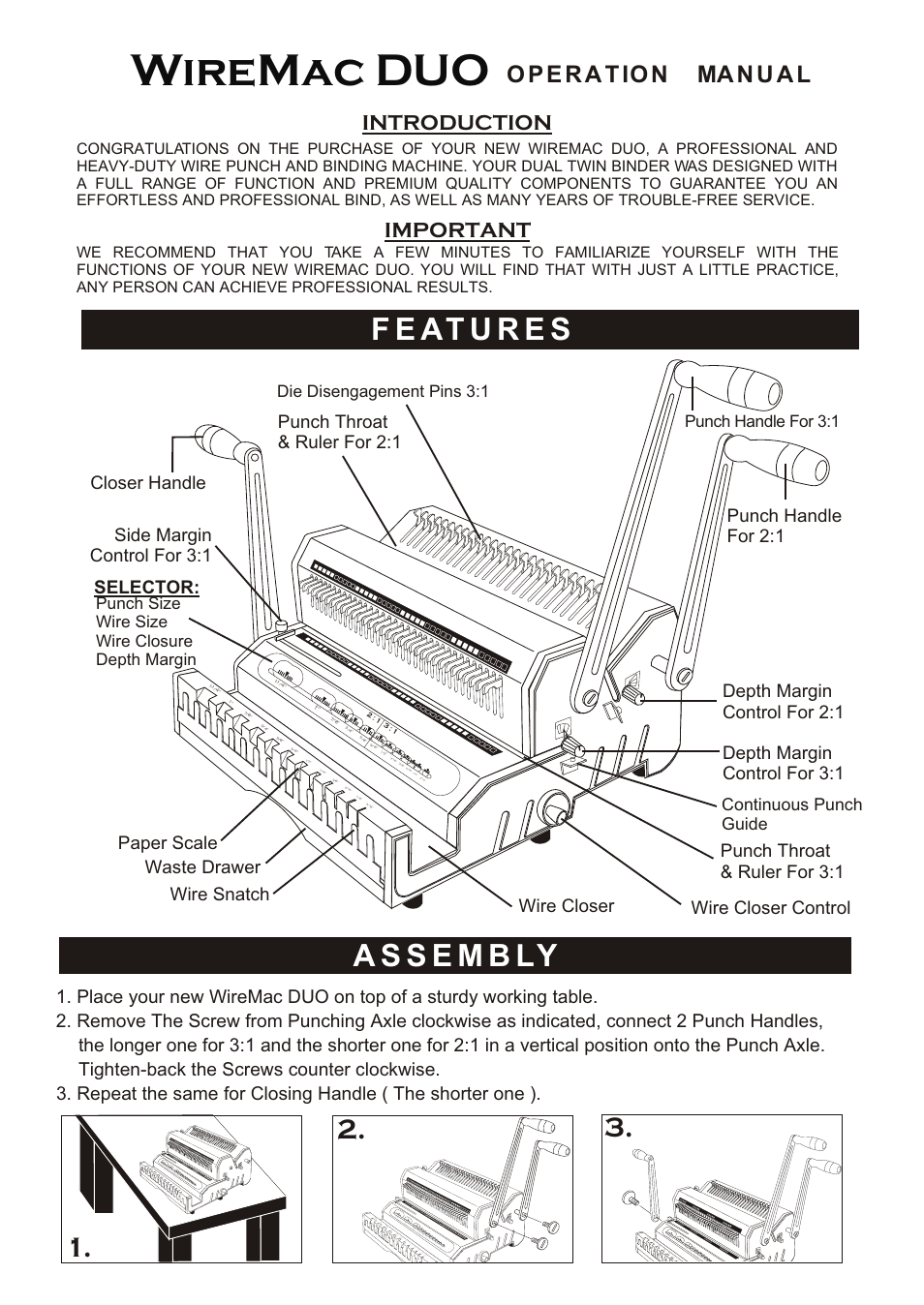 Akiles WireMac-Combo User Manual | 4 pages