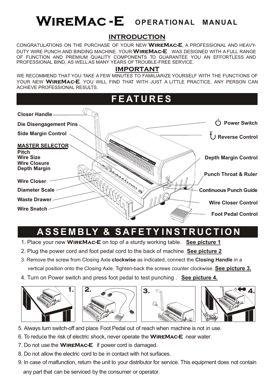 Akiles WireMac-E User Manual | 4 pages