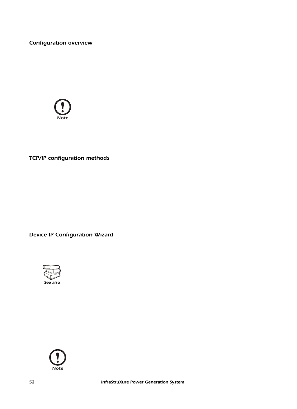 Configuration overview, Tcp/ip configuration methods, Device ip configuration wizard | American Power Conversion 250 A User Manual | Page 62 / 100